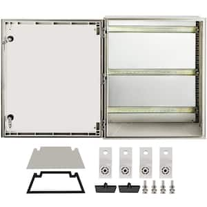 NEMA Steel Case, 24 x 20 x 9 in. NEMA 4X Fiberglass Electric Enclosure, Suitable for Both Outdoor & Indoor Use