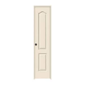 18 in. x 80 in. Camden Primed Right-Hand Textured Solid Core Molded Composite MDF Single Prehung Interior Door