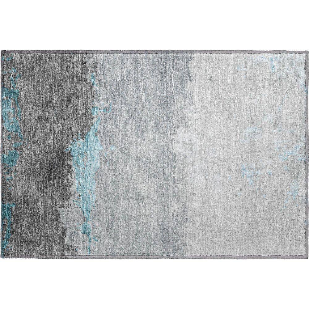 Addison Rugs Mayfield Premium Machine Washable Abstract AMF1885 Teal 2 ...