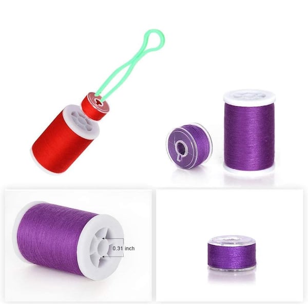 Metallic Thread Set Sturdy Portable Multicolor Cross Stitch Embroidery  Sewing Thread Suit