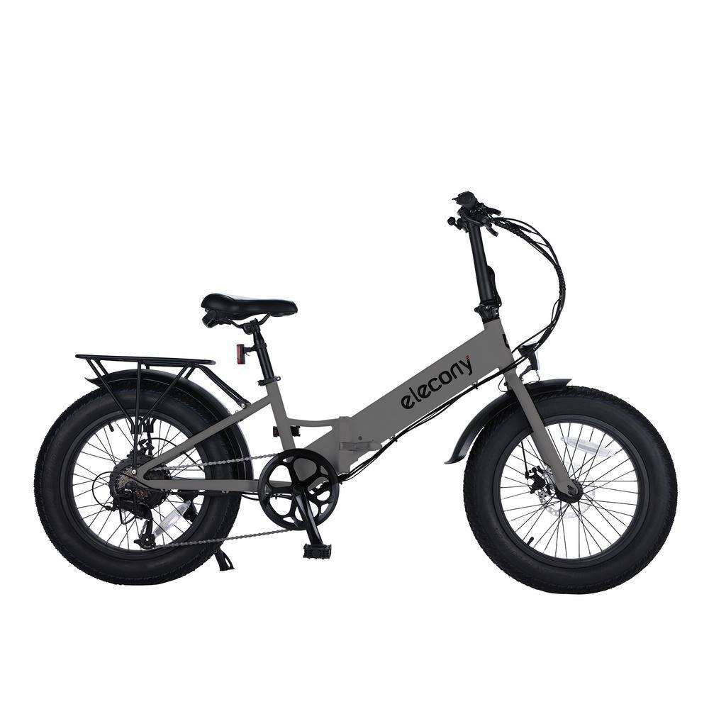 Electric Bicycle for Adult 20 in. Fat Tire with 350-Watt 36-Volt/12.5AH Bat