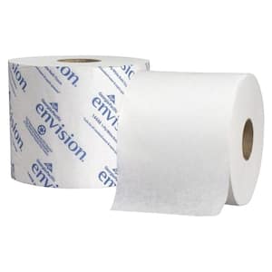 General Supply 3.3 in. x 700 ft. 2-Ply Jumbo Roll Bath Tissue in White  (12/Carton) GEN9JUMBOB - The Home Depot