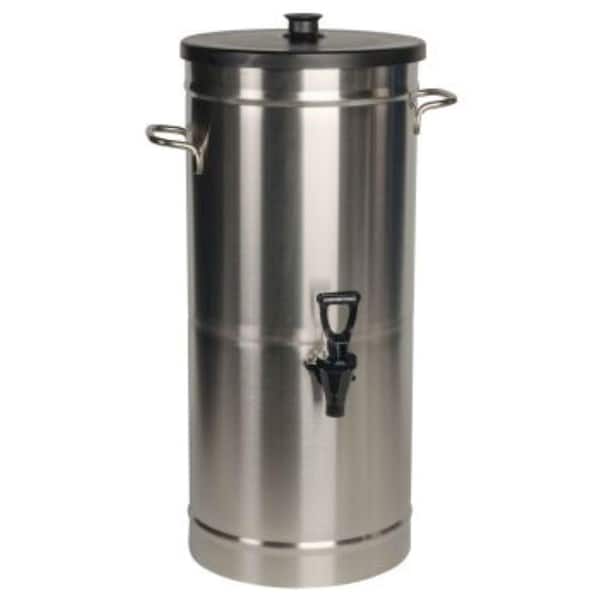 Bunn 3 gal Brushed Stainless Steel Beverage Dispenser - 9 13/16L x 12  13/16W x 19'H