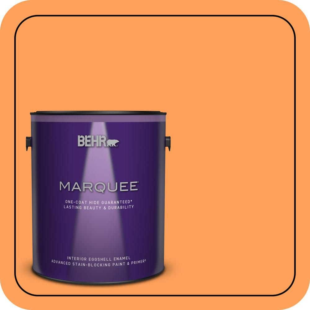 1 gal. #T15-10 Clarified Orange Eggshell Enamel Interior Paint & Primer product image for price tracking