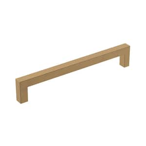 Monument 6-5/16 in. (160mm) Modern Champagne Bronze Bar Cabinet Pull