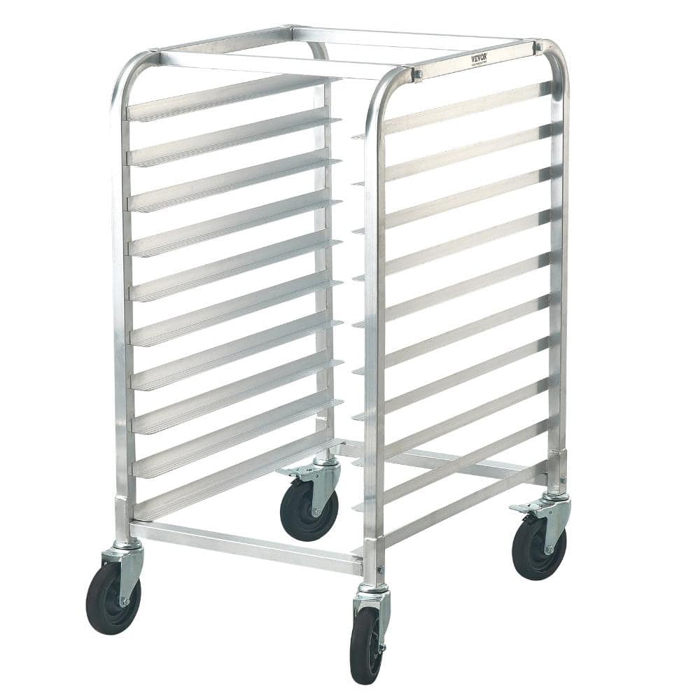 Bun Pan Rack Tier Commercial Bakery Racks with Brake Wheels Aluminum Racking Trolley Storage price history on PriceWatchPro