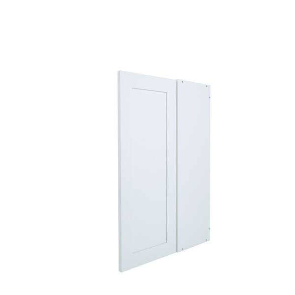 Cambridge Threespine Ready to Assemble 30 in. x 36 in. x 12 in. Wall Kitchen Cabinet in White Gloss Cambridge Threespine Ready to Assemble 30 in. x 36 in. x 12 in. Wall Kitchen Cabinet in White Gloss
