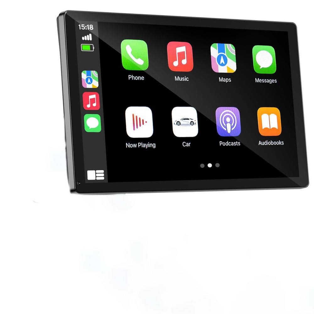 Wireless Apple Carplay and Android Auto in Black Sinlge Pack 4K Dash Cam 9 