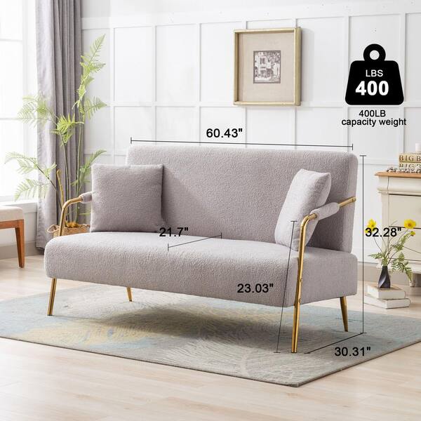 Trendy 2 seater deals sofa