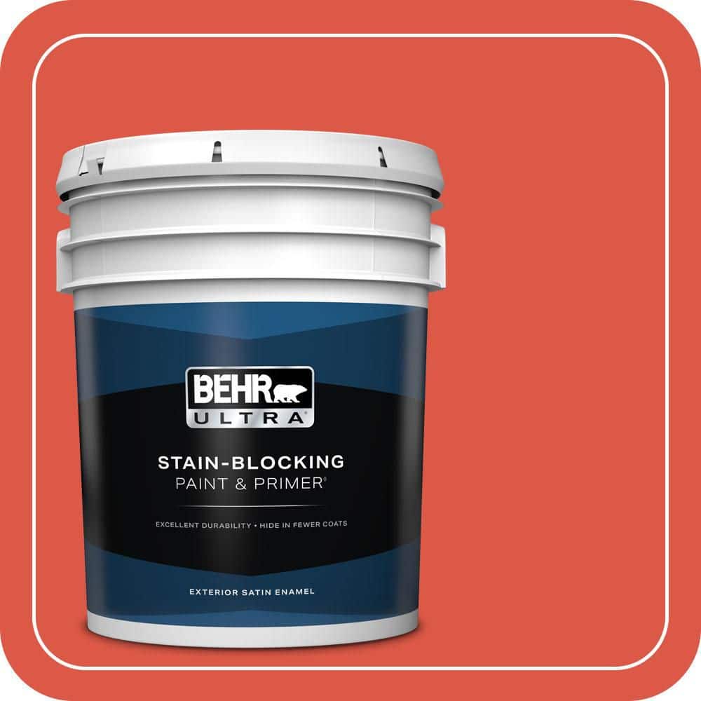5 gal. #T12-7 Red Wire Satin Enamel Exterior Paint & Primer price history on PriceWatchPro