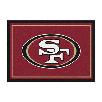 NFL 4 ft. x 6 ft. San Francisco 49ers spirit rug