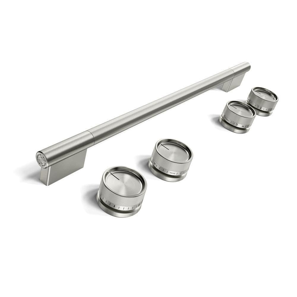 Stainless Steel Slide-In ConvectionRange Handle and Knob Hardware Accessory Kit 1-pack price history on PriceWatchPro