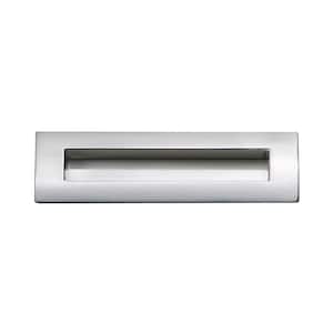 5 1/16 in. (128 mm) Brushed Nickel Modern Cabinet Recessed Pull