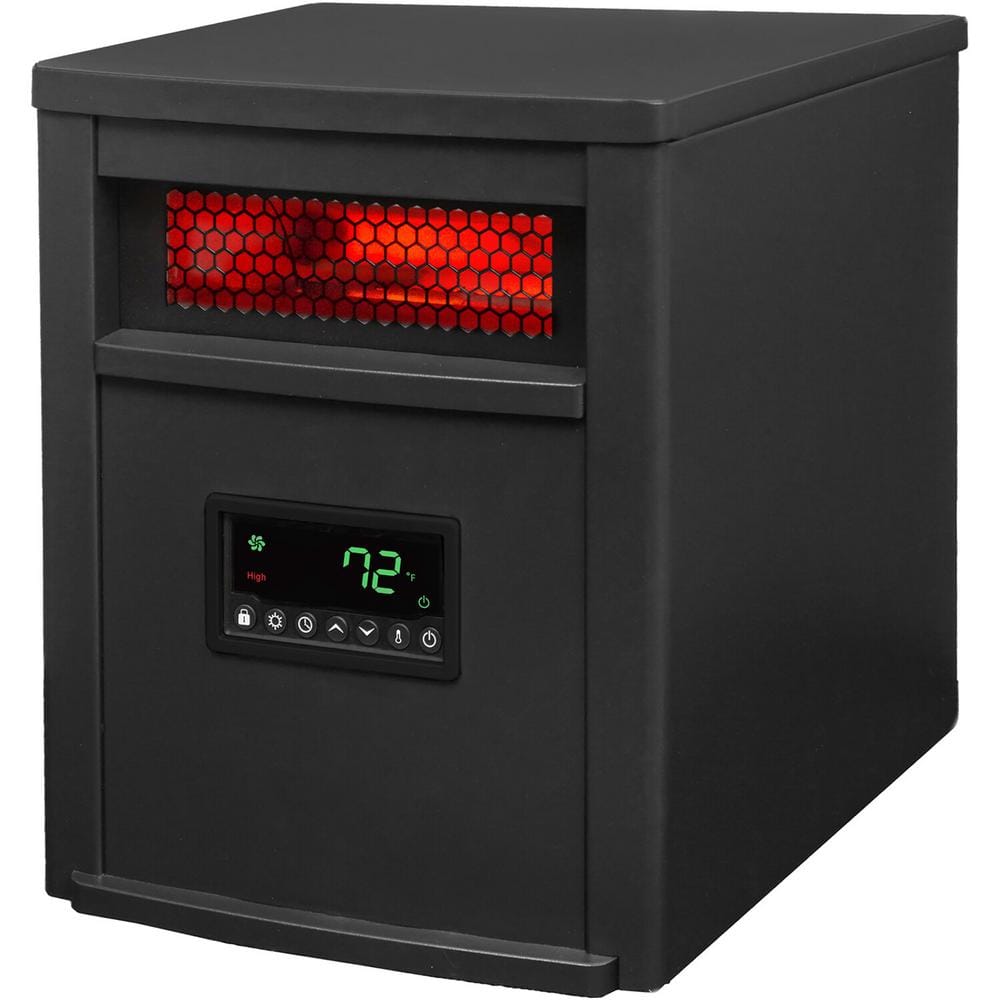 Lifesmart 13.10 in. 1500-Watt Infrared Heater LS-6BPIQH-X-IN - The Home ...