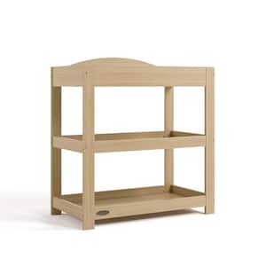 Customizable Driftwood Changing Table with Water-Resistant Changing Pad