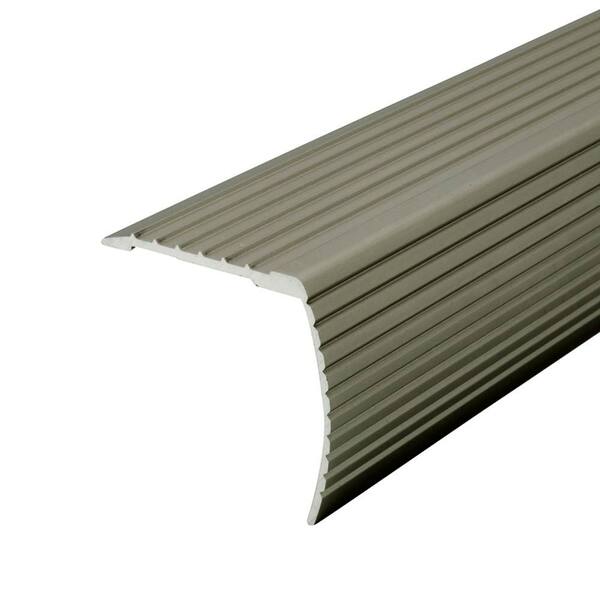 M-D Building Products Aluminum Seam Binder, 3/4 In. X 36 In., Silver, Prevents Carpet Fraying