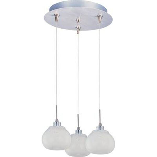 CLI Snow White 3-Light RapidJack Pendant and Canopy