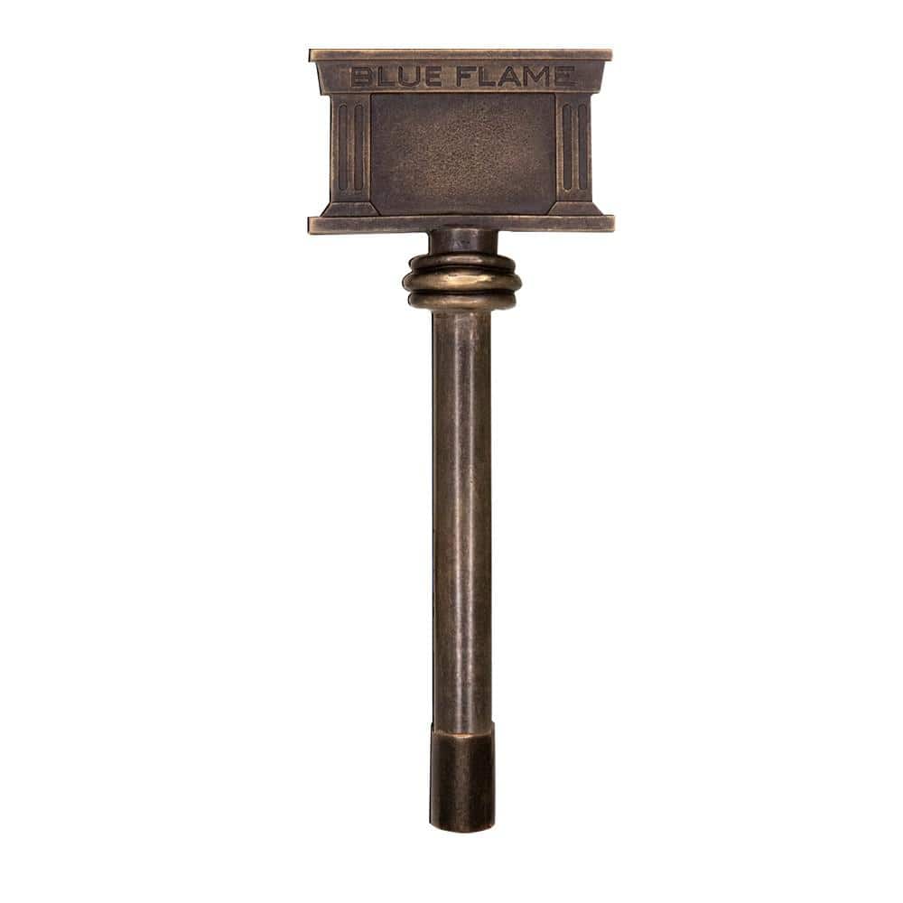 (Bulk buy) Canterbury Enterprises EXP.KY.ABR Expandalbe Gas Valve Key  Antique Brass