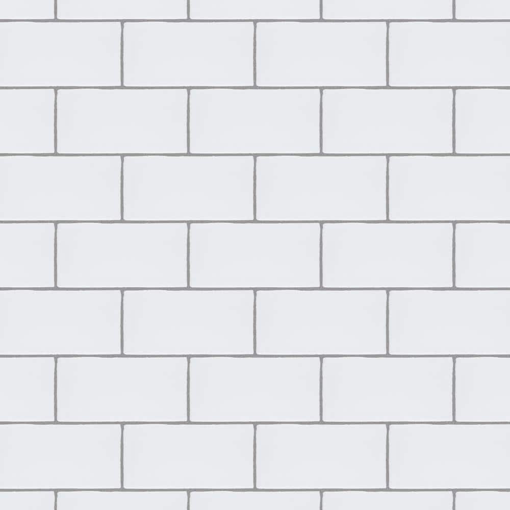 Castillo Matte White 3 in. x 6 in. Ceramic Wall Take Home Tile Sample price history on PriceWatchPro