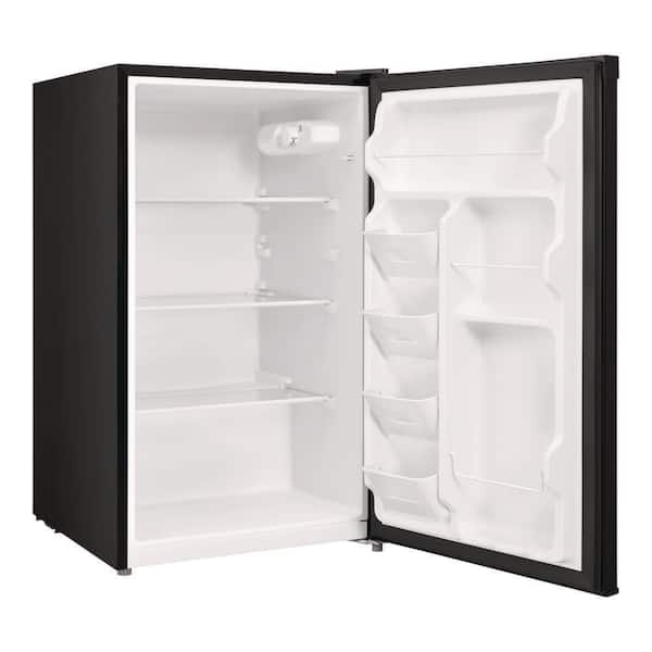 Vissani 4.4 cu. ft. Mini Refrigerator with 7-Door Racks, Glass