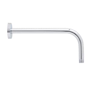 12-3/8 in. Wall Mounted Shower Arm and Flange Chrome