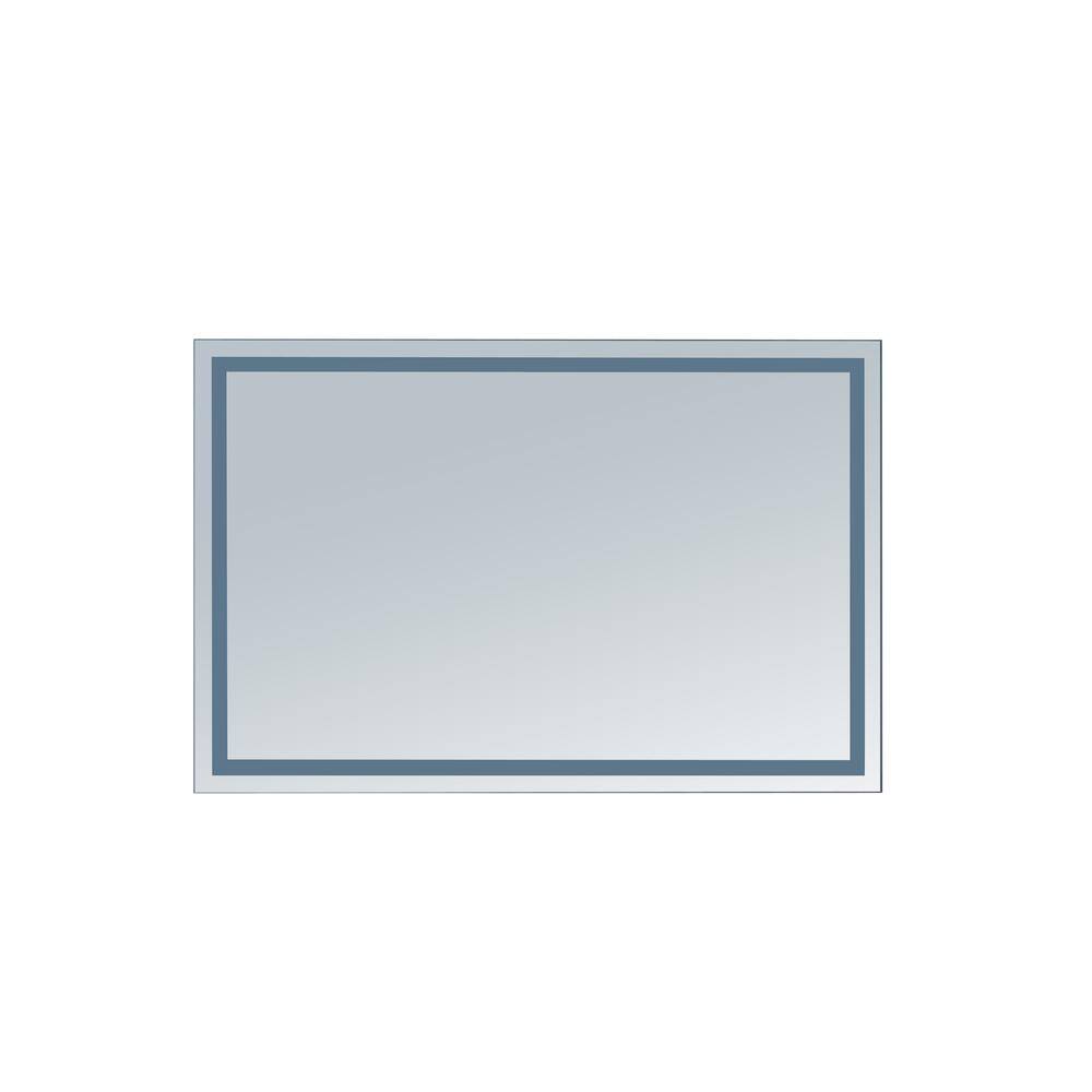 Terra 56" Frameless LED Lighted Bathroom Vanity Mirror