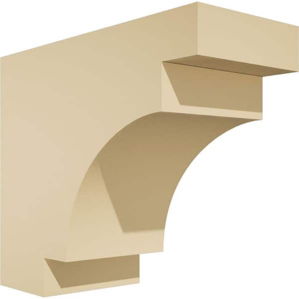 Ekena Millwork Standard Mediterranean 5 in. W x 10 in. H x 12 in. D Signature Urethane Rafter Tail Outlooker