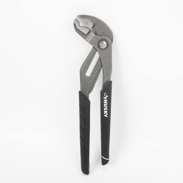 Photo 1 of 12 in. Quick Adjusting Curved Jaw Groove Joint Pliers