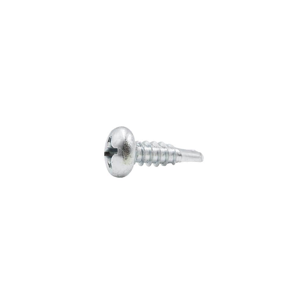 Everbilt 12 x 3/4 in. Zinc Plated Phillips Pan Head Sheet Metal Screw