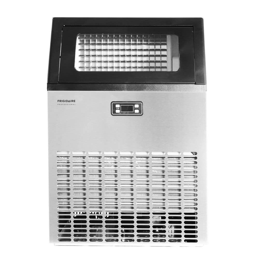 198Lb Commercial Cube-Shaped Ice Maker 17 in. Wide in Stainless Steel