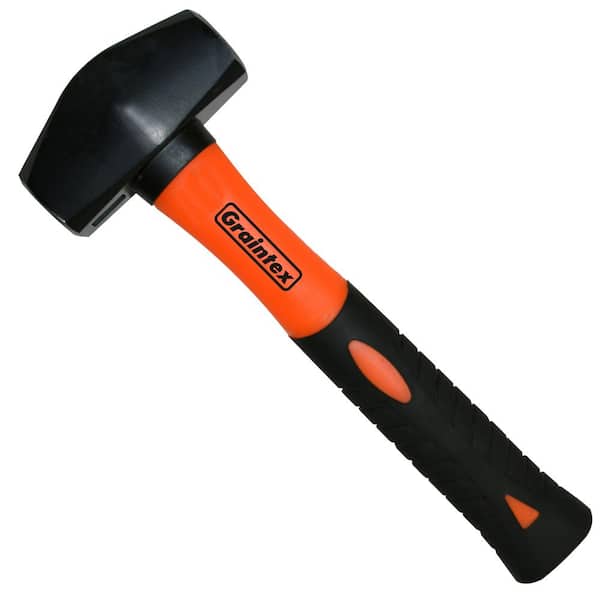 Graintex 3 lbs. Hand Drill Hammer with Fiberglass Hammer