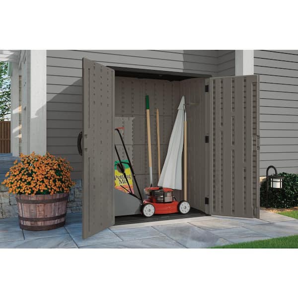 2 ft. 8 in. x 4 ft. 5 in. x 6 ft. Large Vertical Storage Shed