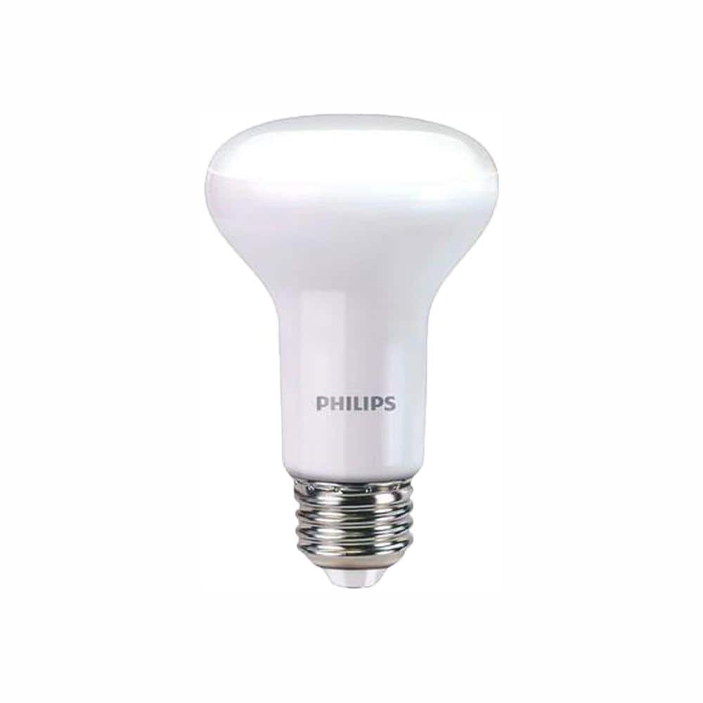 gemakkelijk zoon Uiterlijk Philips 45-Watt Equivalent R20 Dimmable LED Energy Star Light Bulb Soft  White with Warm Glow Light Effect 456995 - The Home Depot