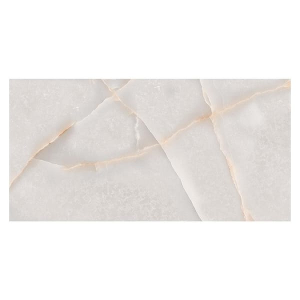 ANDOVA Kaia Petraza Grey 12 in. x 24 in. Stone Look Matte Porcelain Wall and Floor Tile (9.69 sq. ft./ Case)