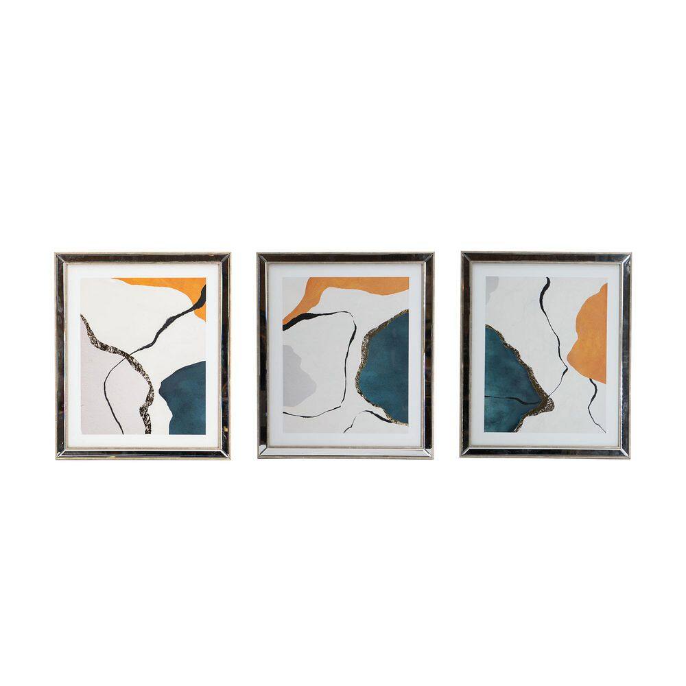 Avex 3-Piece Framed Art Print 26 in. x 22 in. Abstract Wall Art price history on PriceWatchPro