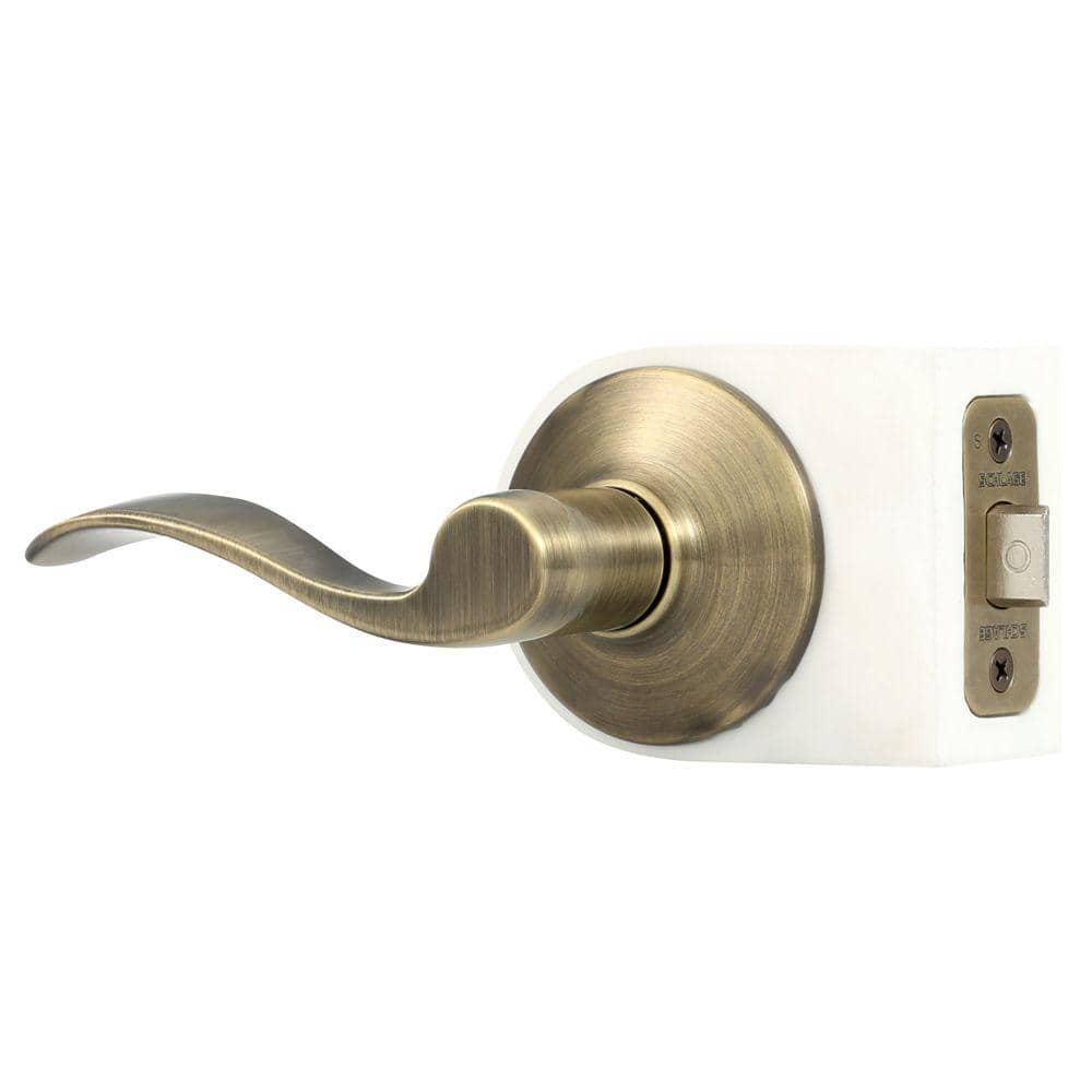 Reviews for Schlage Accent Series Antique Brass Hall and Closet Door
