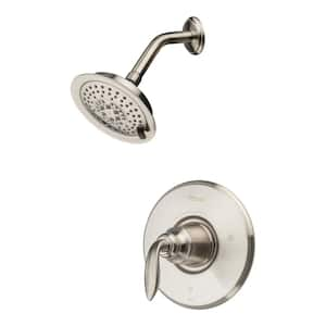 Avalon Single Handle 5-Spray Shower Only Trim Kit in Brushed Nickel (Valve Not Included)