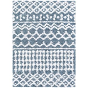 Briar Blue 5 ft. 3 in. x 7 ft. 3 in. Area Rug