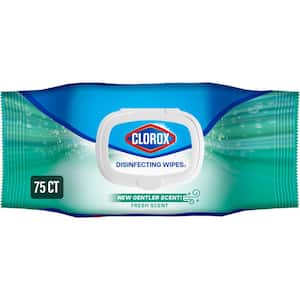 75-Count Fresh Scent Bleach Free Disinfecting Cleaning Wipes