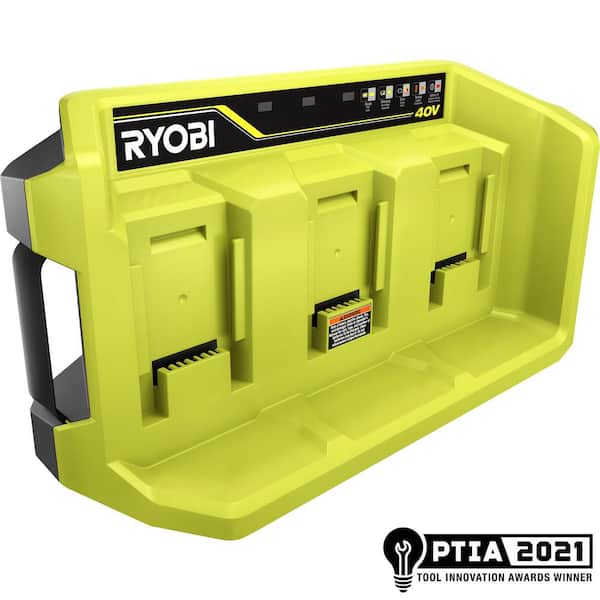 RYOBI 40V 3-Port Quick Charger