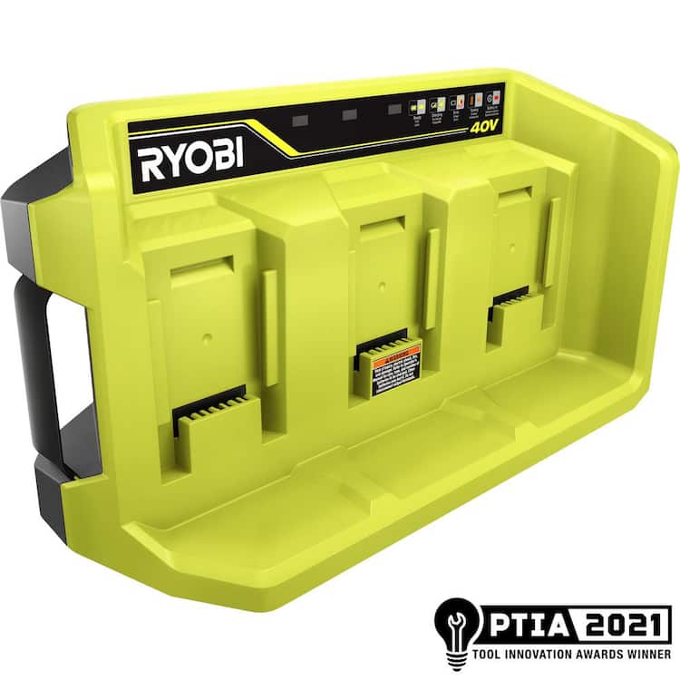 RYOBI 40V 3-Port Sequential Fast Charger