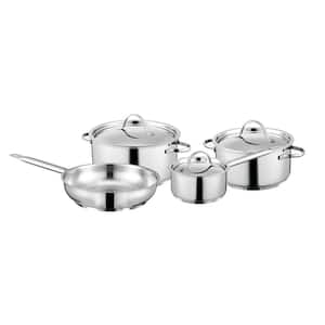 BergHOFF Essentials Gourmet 12-Piece 18/10 Stainless Steel Cookware Set  1100246 - The Home Depot