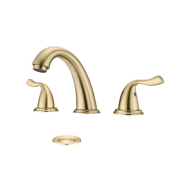 YASINU 8 in. Widespread 2-Handle Bathroom Faucet