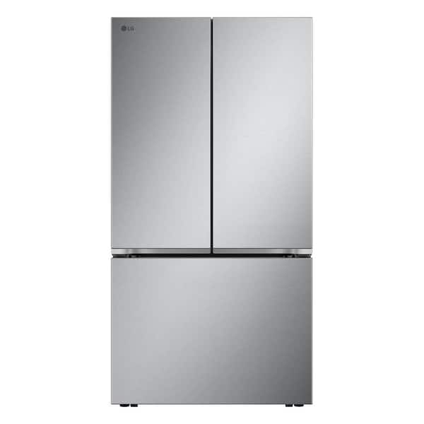 36 in. 25 cu. ft. Counter-Depth MAX with Zero Clearance 3-Door French Door Refrigerator with Thin Door Design