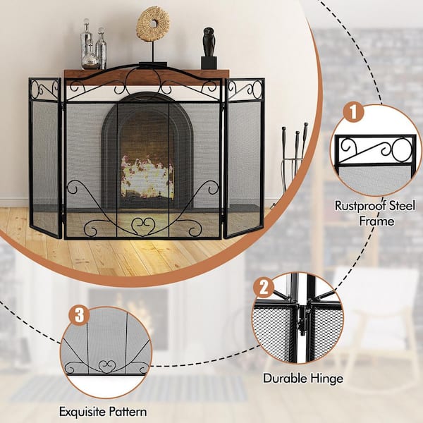 Large 3F Screen SCR13  Fireplace Child Safety