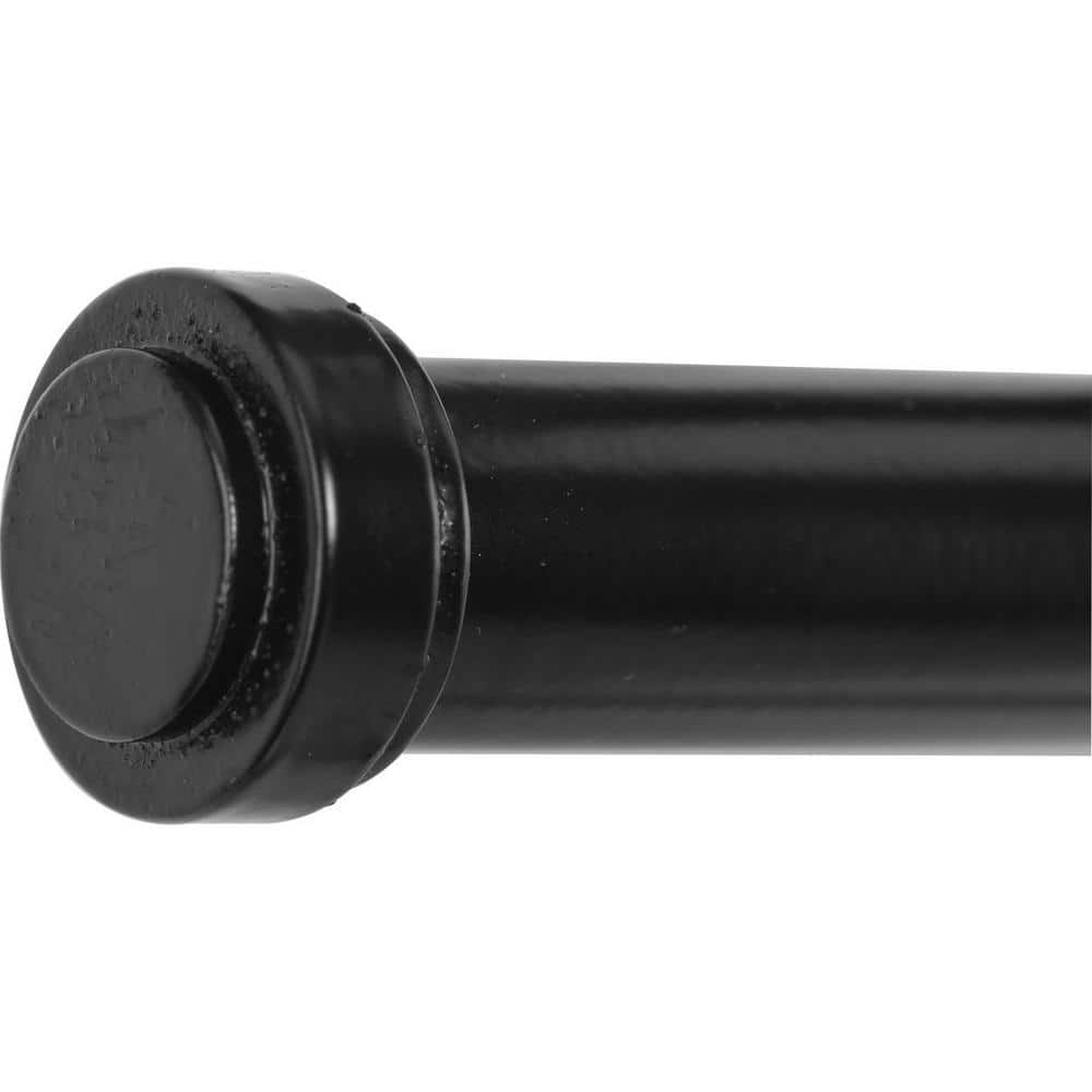 Matte Black 4-Light Vanity Fixture with Opal Glass Shades