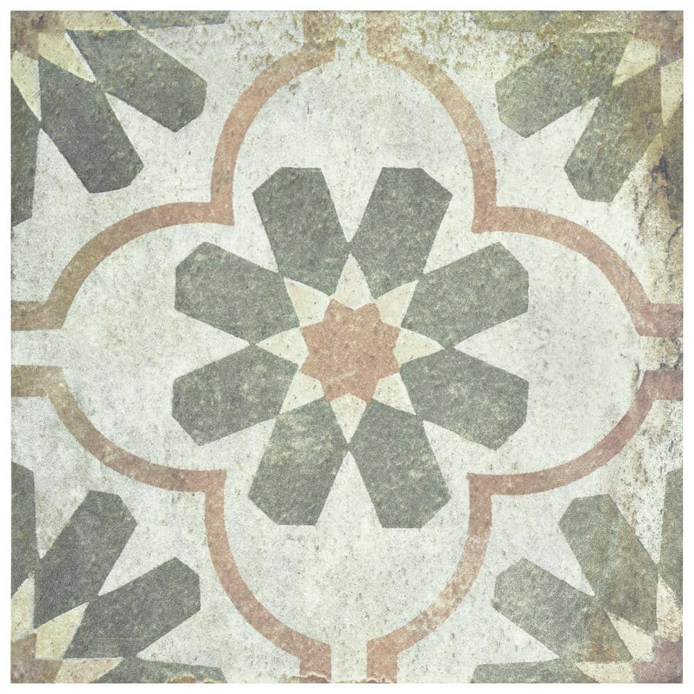 D'Anticatto Decor Florence 8-3/4 in. x 8-3/4 in. Porcelain Floor and Wall Take Home Tile Sample price history on PriceWatchPro