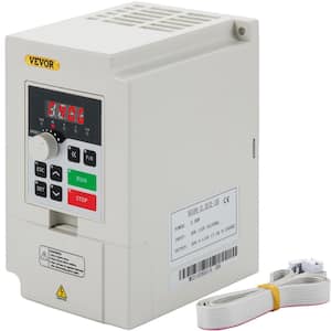 VFD 2.2KW 110-Volt 3HP, 1 or 3 Phase Input 3 Phase Output Variable Frequency Drive AC 17.5A CNC Motor Inverter Converter