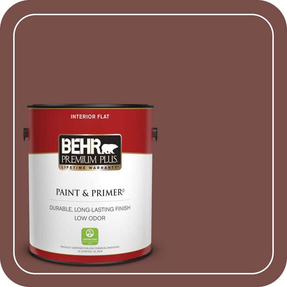 1 gal. #170F-7 Leather Bound Flat Low Odor Interior Paint & Primer price history on PriceWatchPro