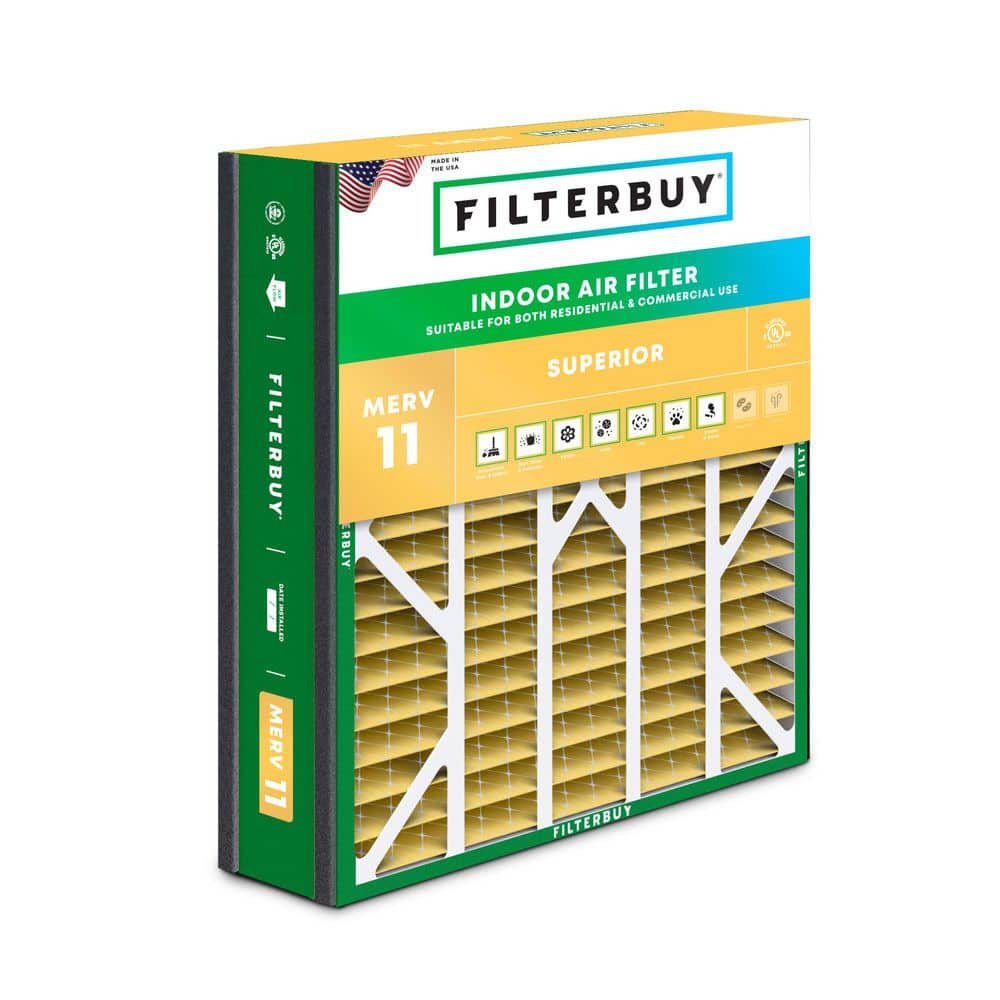 20 in. x 25 in. x 5 in. MERV 11 (FPR 7) Allergen Defense Pleated HVAC Furnace Air Filters for Air Bear & More (1-Pack) price history on PriceWatchPro